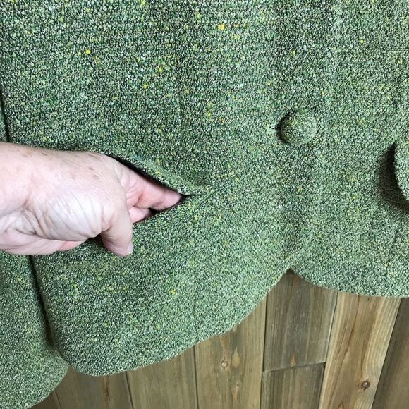 Alfani Womens Wool Blend Blazer Jacket Size 16 - Picture 6 of 14